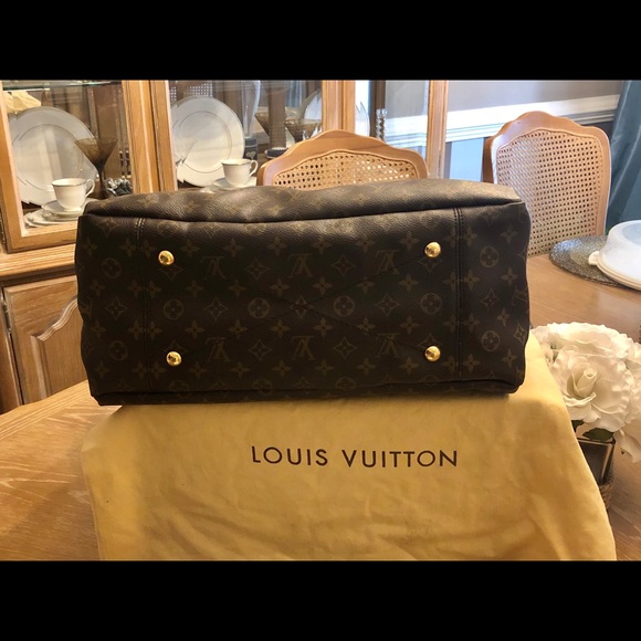 LOUIS VUITTON ARTSY MM MONOGRAM HANDBAG - Picture 4 of 8